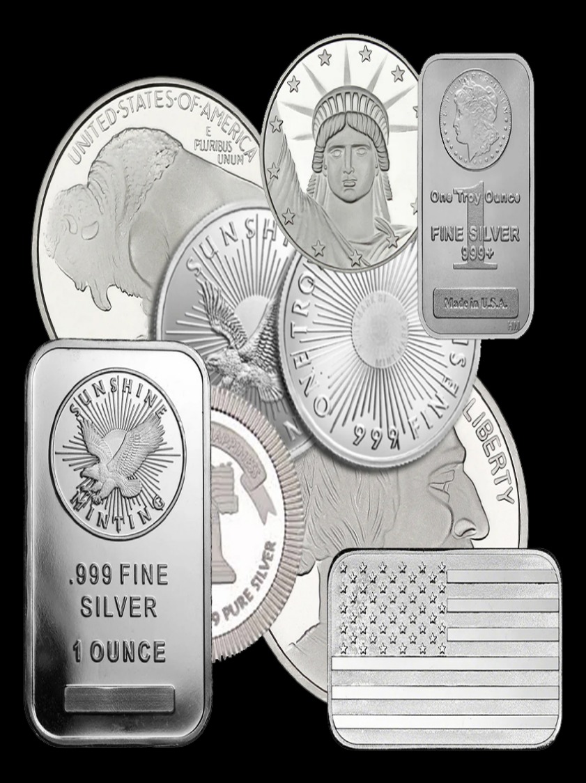 1 oz Silver Ounce ( Random Brands )